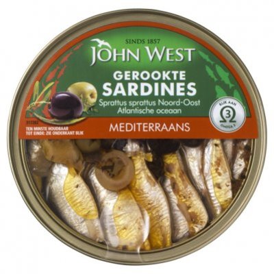 John West Petit sardines Mediterraans